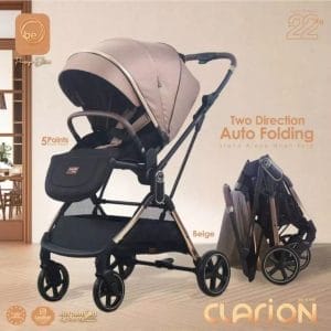 Babyelle Clarion Prestige Edition Reversible Seat Auto Folding Baby Stroller S 739