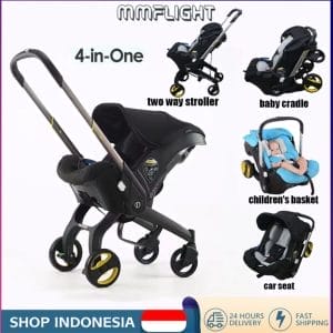 Mmflight Stroller Car Seat Bayi Stroller Baby 4 in 1