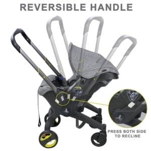Mmflight Stroller Car Seat Bayi Stroller Baby 4 in 1 3