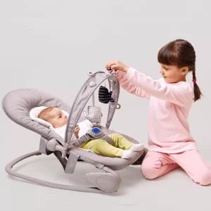 illustrasi baby bouncer