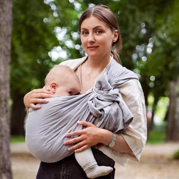 illustrasi baby sling