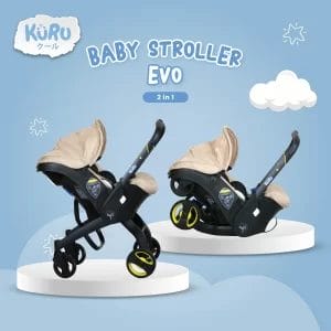 baby stroller kuru evo 2 in 1