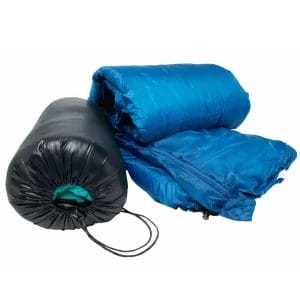 illustrasi sleeping bag