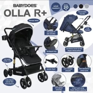 stroller babydoes olla R+