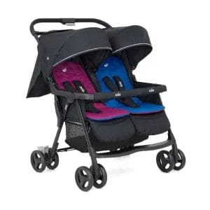 stroller joie meet aire twin rosy and sea