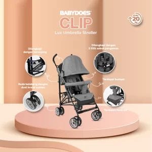 babydoes clip lux umbrella stroller