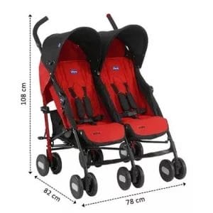 chicco baby echo twin stroller