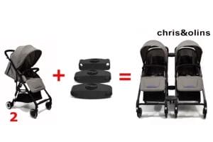 chrisolins 701 stroller mini single twin