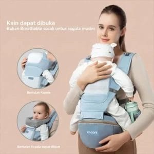 coconi 2in1 breathable hipseat carrier