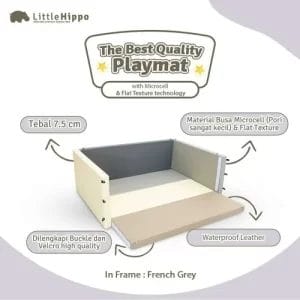 little hippo bumpermat playmat