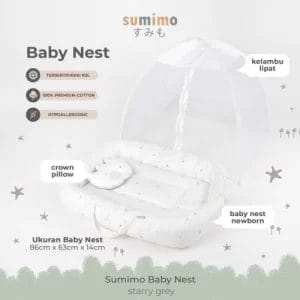 sumimo baby nest kasur kolam bayi