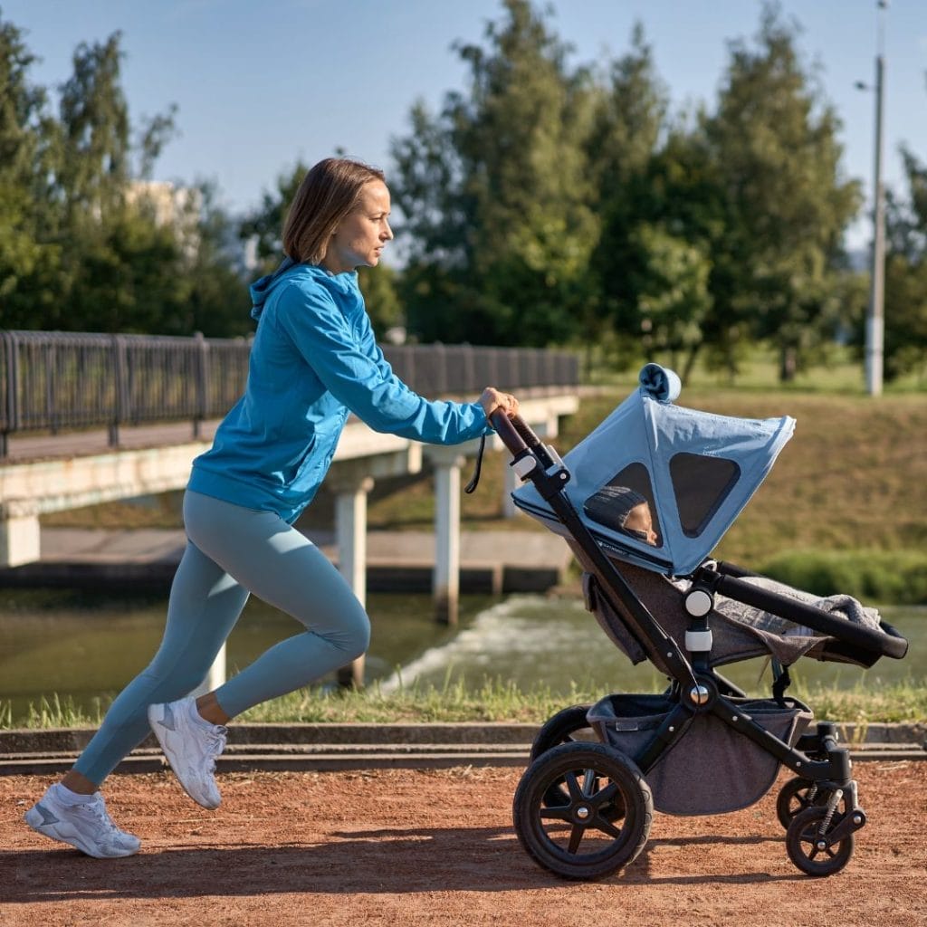illustrasi stroller sport