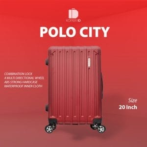 1 tas koper polo city hardcase size 20 inch 073