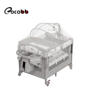 2. cocobb tempat tidur bayi ranjang anti terguling brand cocobb