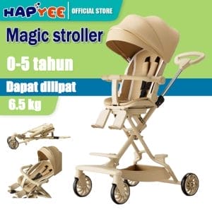 2. hapyee stroller bayi lipat