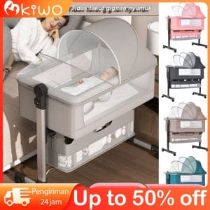 5. box bayi side bed bisa buka samping brand beige