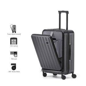 5 [new arrival] crossover koper laptop kabin & bagasi tsa lock size 18 24 cr908