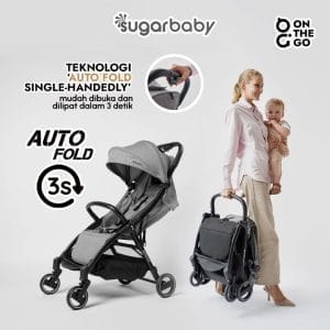 9. sugarbaby on the go stroller