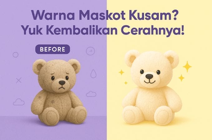 Dpurple feature image cb 43 kostum maskot tetap wangi dan bebas bau (1)