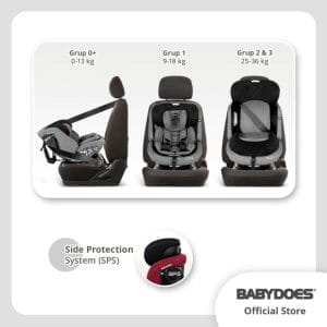 1.4 carseat babydoes ch 8749 8089 free rotate 360°