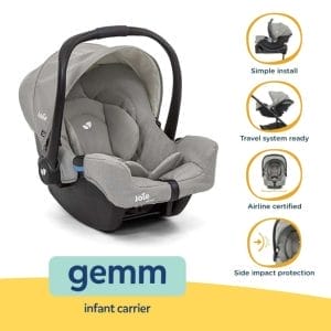 2.4 joie gemm infant carrier car seat