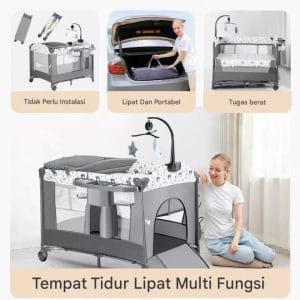6.2 cocobb tempat tidur bayi ranjang
