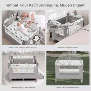 6.3 cocobb tempat tidur bayi ranjang