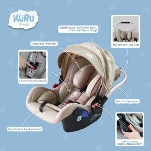 6.3 kuru basic baby car seat