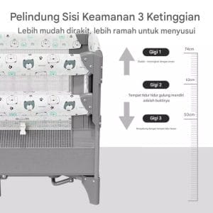 6.4 cocobb tempat tidur bayi ranjang