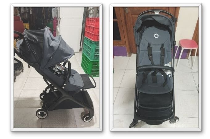 Tampilan stroller